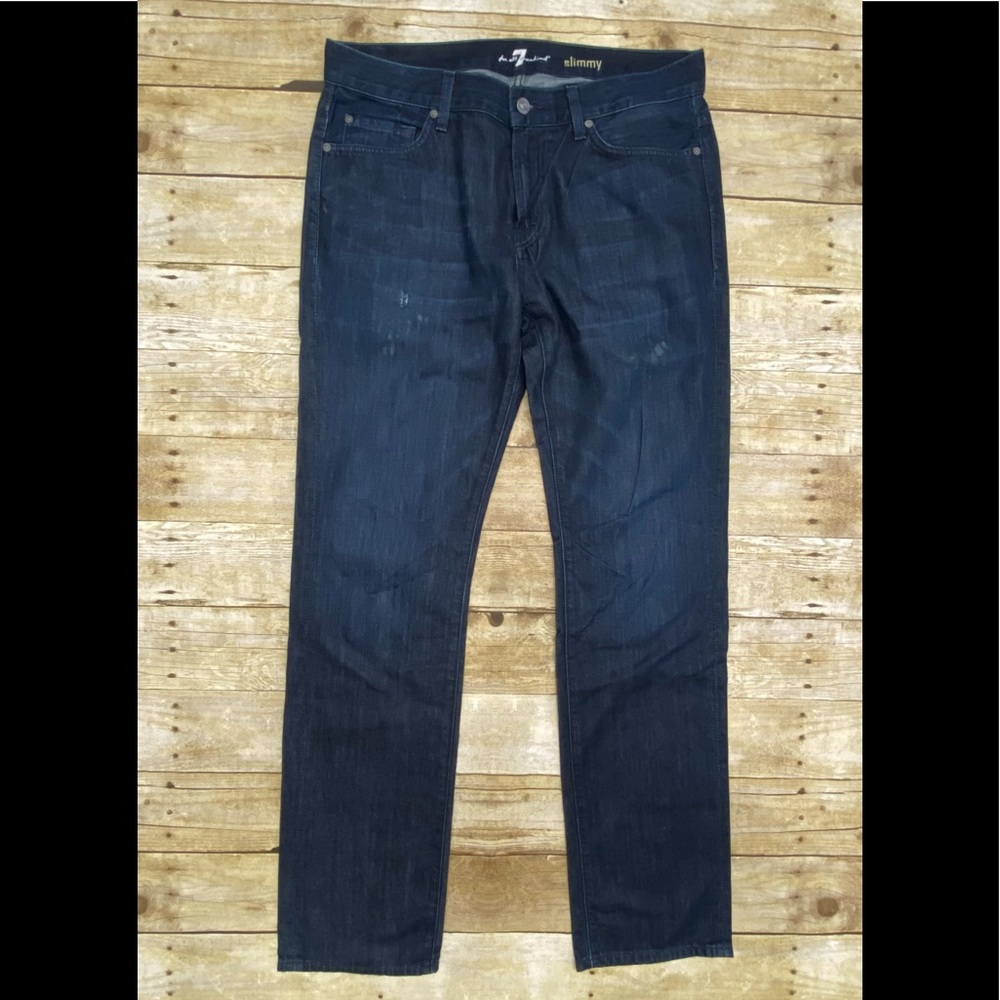 7 FOR ALL MANKIND The Straight Clean Pocket Jeans